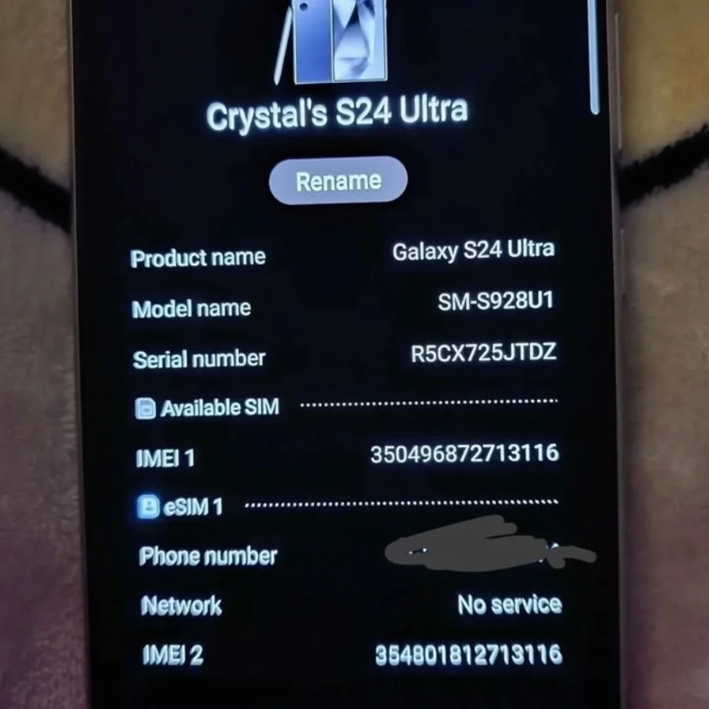 Unlocked Samsung Smartphone - Black
